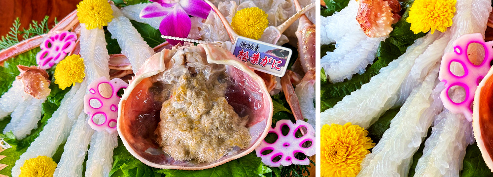 活けがにコースのイメージ写真